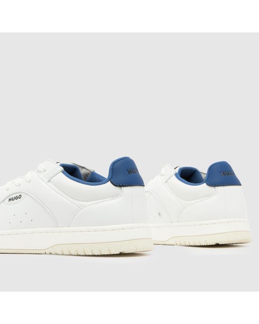 HUGO White Hadrian Trainers for men