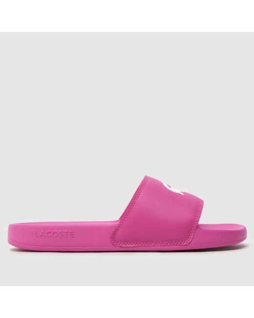Lacoste Pink Serve Slide 0.0 Sandals