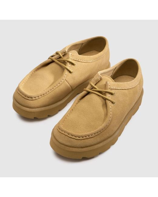 Clarks Natural Meare Walla Shoes for men