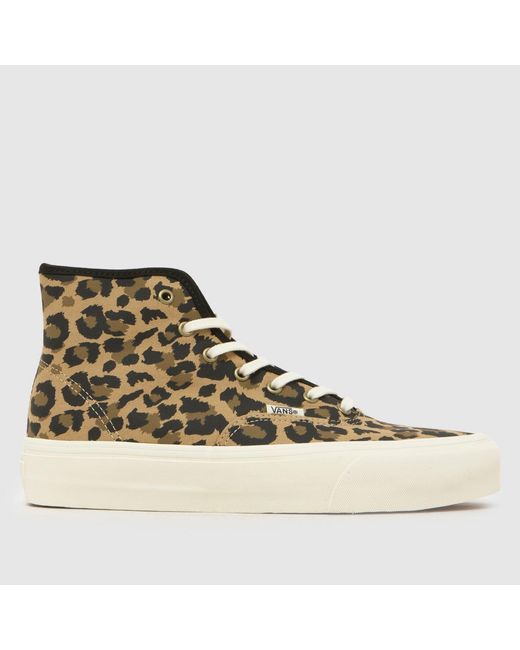 Vans Brown Authentic Hi 2.0 Trainers
