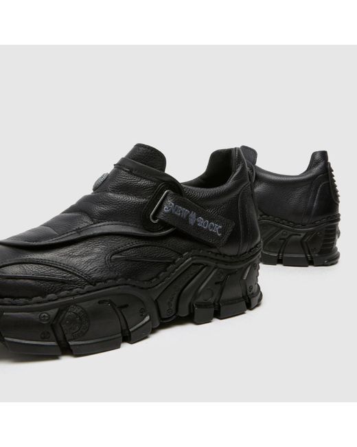 New Rock Black Impact Trainers for men
