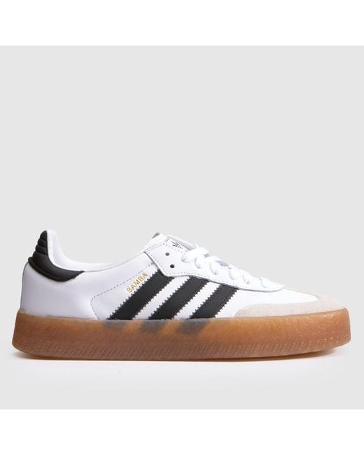 Adidas Blue Sambae Trainers