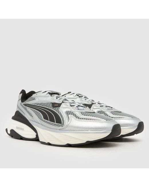 PUMA White Fade Nitro Trainers for men