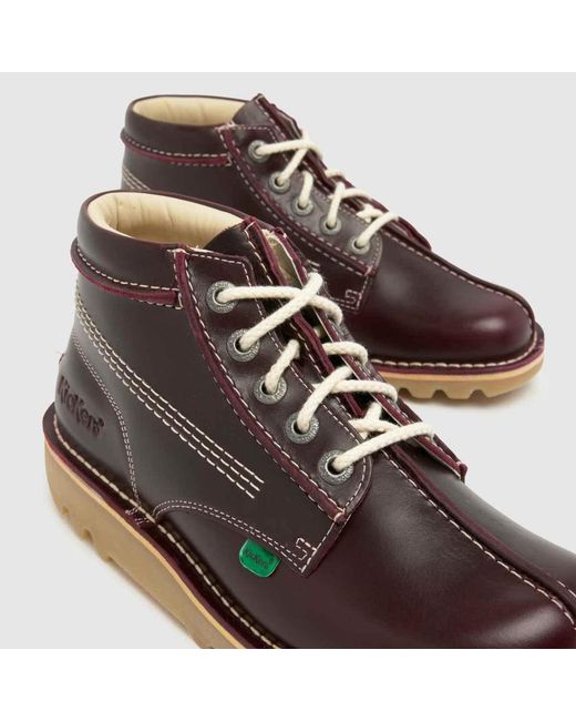 Kickers Classics Brown Kick Hi Central Boots