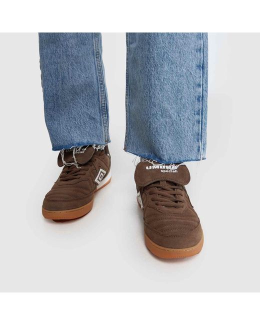 Umbro Brown Speciali Tr Trainers for men