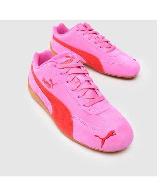 PUMA Pink Speedcat Trainers
