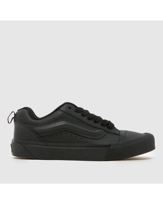 Vans Black Knu Skool Trainers