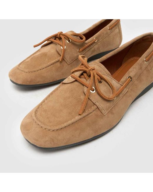 Vagabond Brown Shoemakers Hillary Suede Boat Flats