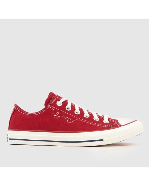 Converse Red Chucks
