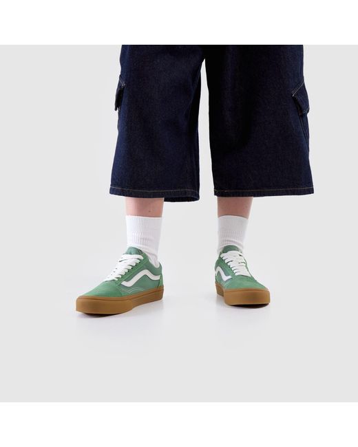 Vans Green Old Skool Trainers