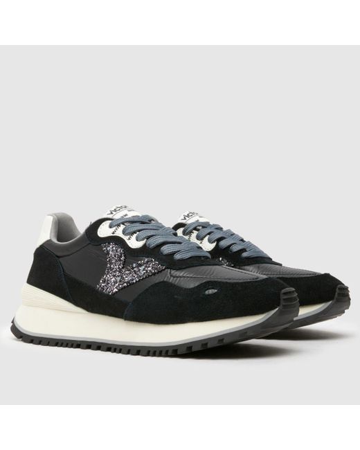 Victoria Black Aire Trainers In