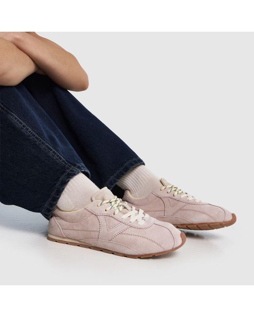 Victoria Pink Aster Serraje Trainers
