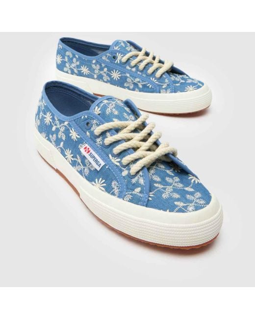 Superga Blue 2750 Sangallo Trainers