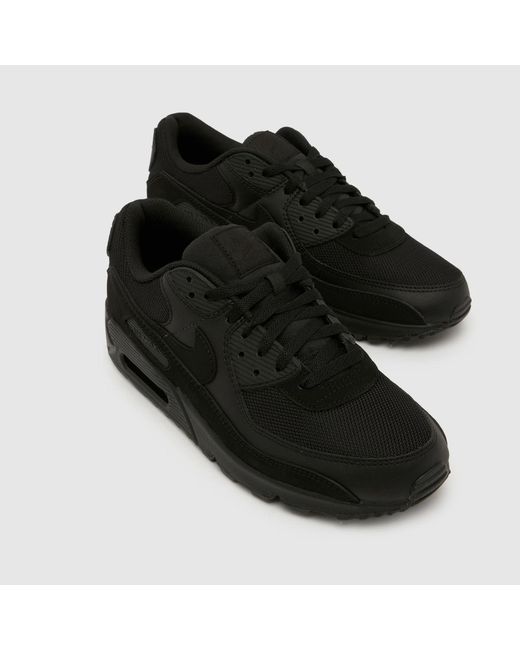 Nike Black Air Max 90 Trainers for men