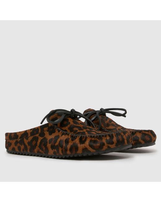 Bibi Lou Brown Alexia Mule Sandals