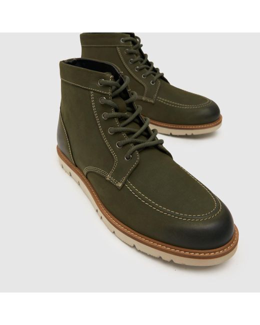 Schuh Green Daxton Moccasin Boots In for men