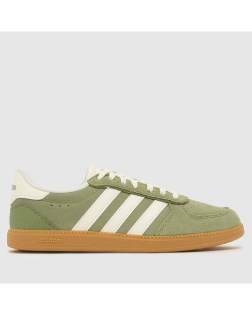 Adidas Green Breaknet Sleek Trainers