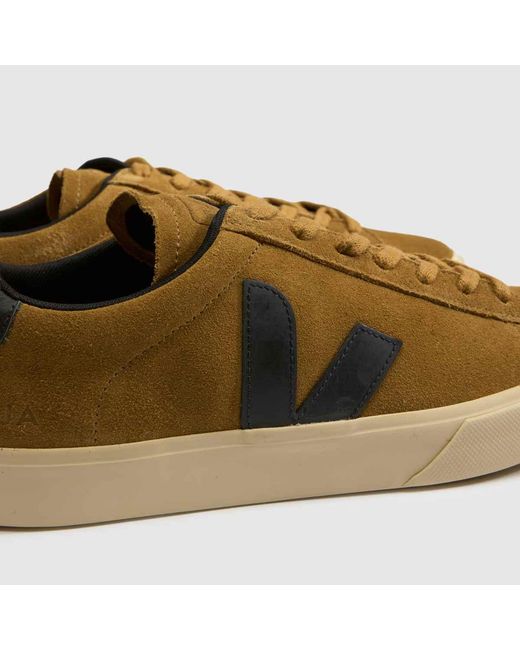 Veja Brown Campo Trainers for men