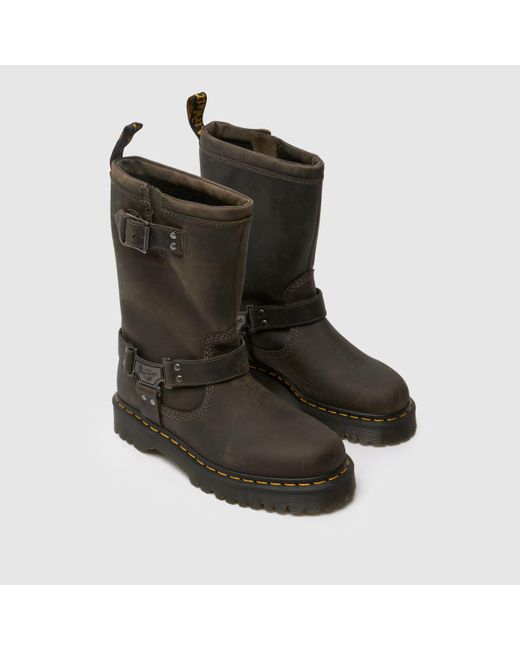 Dr. Martens Brown Anistone Hi Boots
