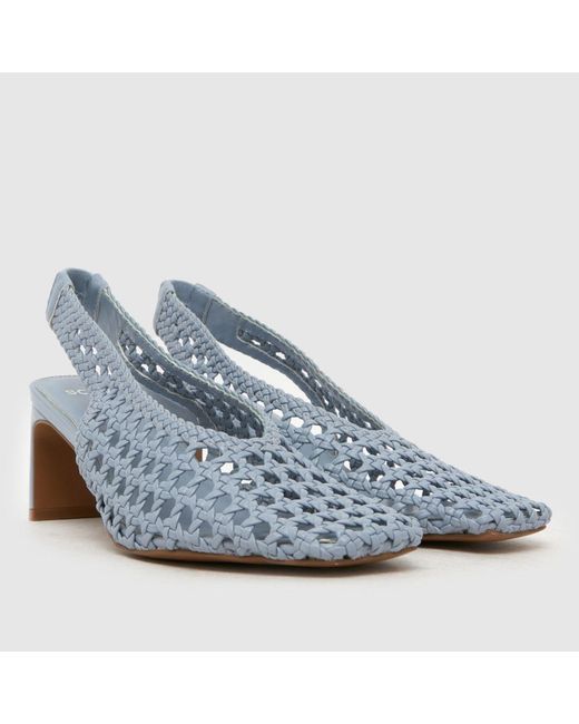 Schuh Blue Saturday Woven High Heels