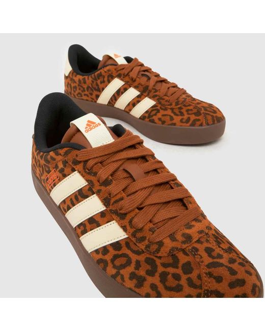 Adidas Brown Vl Court 3.0 Trainers