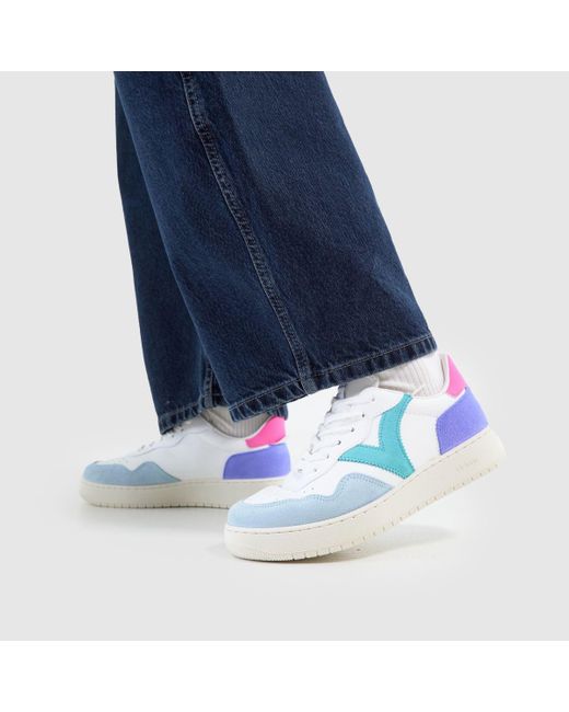 Victoria Blue Madrid Trainers
