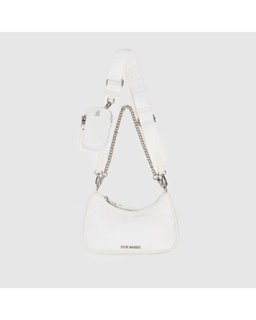 Steve Madden Bvital Crossbody Bag in White Lyst UK