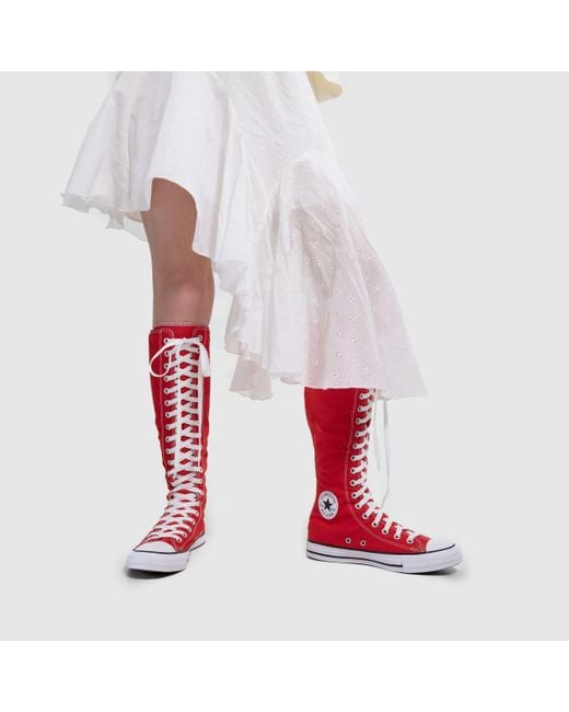 Converse Red All Star Xxhi Trainers
