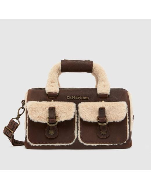 Dr. Martens Brown Top Handle Bag