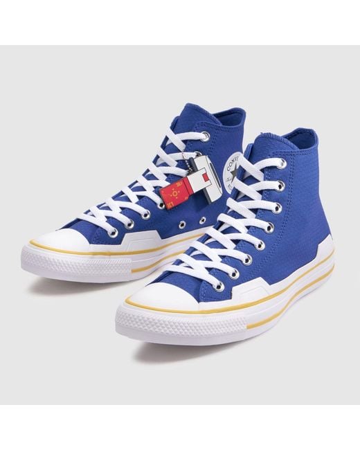 Converse Blue All Star Hi Dragon Ball Z Trainers for men
