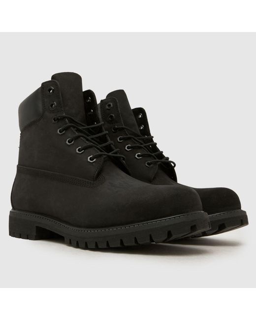 Timberland Black 6 Inch Premium Boots for men