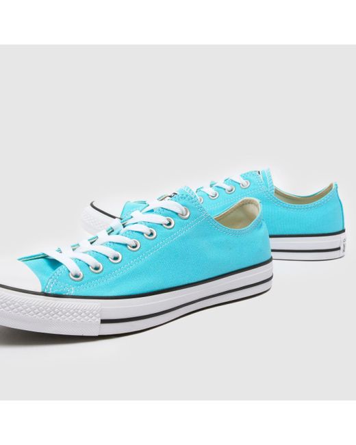 Converse Blue All Star Ox Trainers In for men