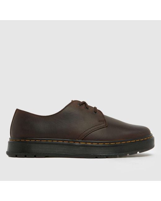 Dr. Martens Brown Brookline Lo Shoes for men