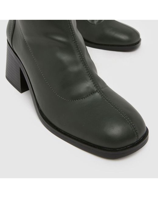 Schuh Green Brie Sock Boots