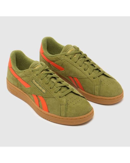 Reebok Green Club C Grounds Trainers for men