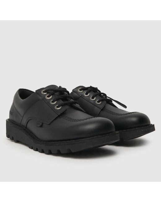 Kickers Black Kick Low Mono Shoes for men