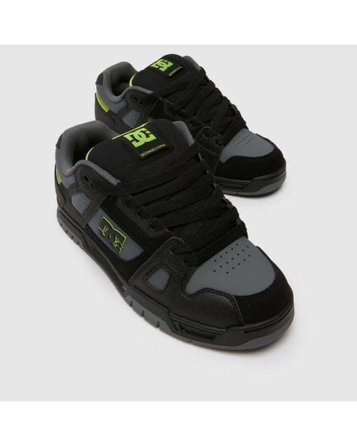 Dc Black Stag Trainers for men