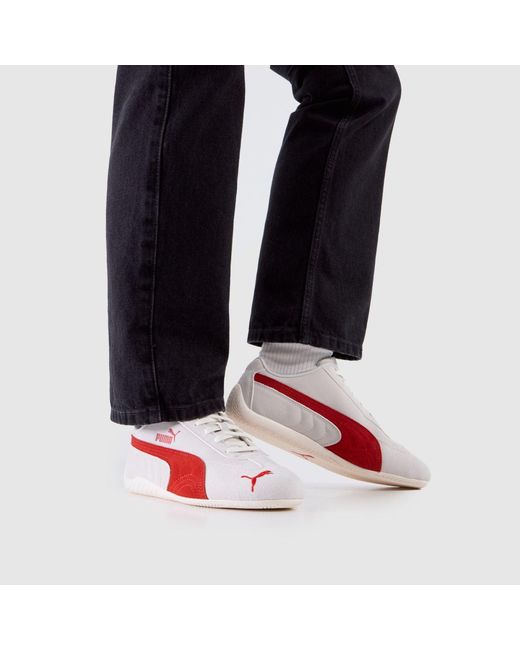 PUMA Red Speedcat Trainers