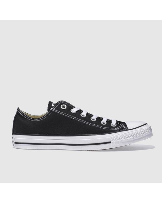 Converse Black All Star Ox Trainers for men