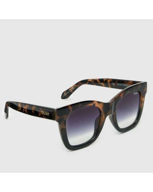 Quay Black After Hours Sunglasses