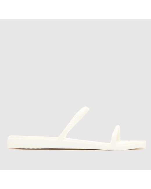 CROCSTM White Miami Two Strap Sandals
