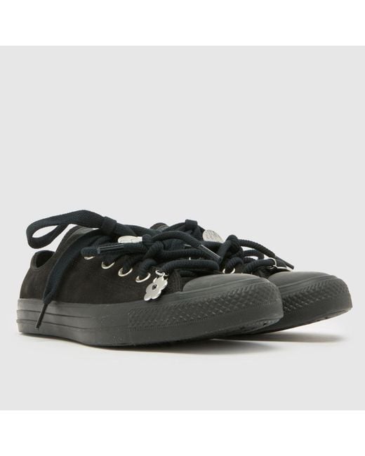 Converse Black All Star Ox Trainers