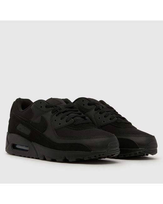 Nike Black Air Max 90 Trainers for men