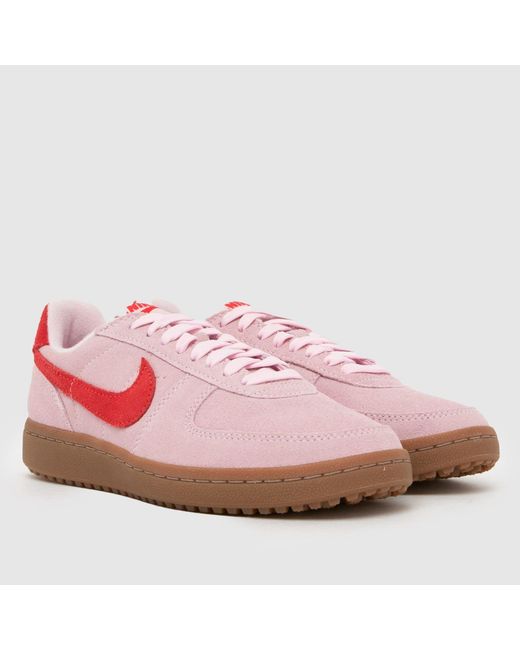 Nike Pink Field General Trainers