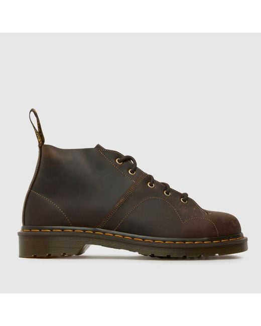 Dr. Martens Brown Church Monkey Boots for men