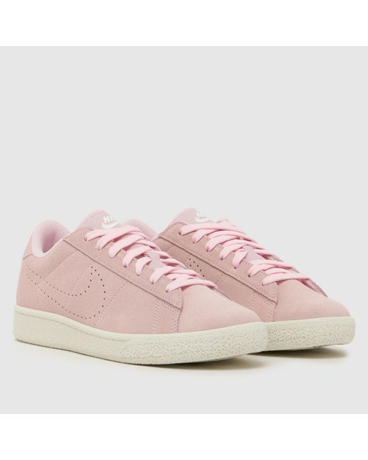 Nike Pink Tennis Classic Trainers