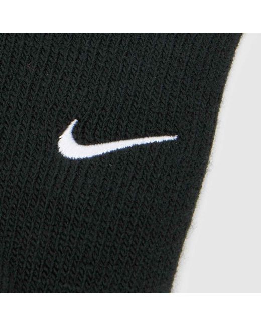 Nike Black Kids Knit Swoosh 3.0 Gloves