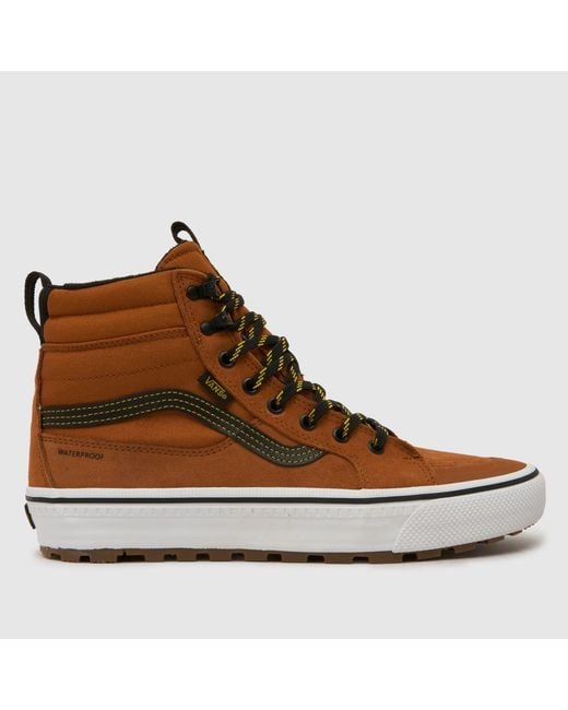 Vans Brown Mte Sk8-Hi Trainers for men