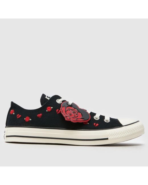 Converse Blue All Star Ox Valentines Trainers