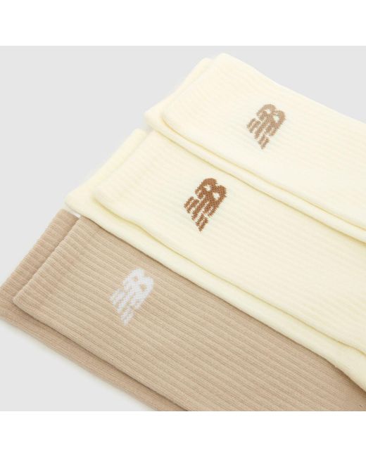 New Balance Natural Everyday Crew Socks 3Pk